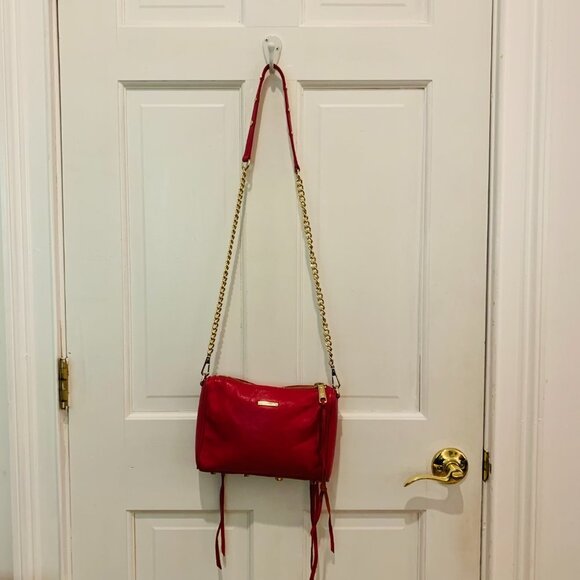 Rebecca Minkoff Leather Crossbody Bag - Picture 1 of 14